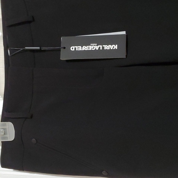 NWT Karl Lagerfeld Black Women's Dresd Pants size 4 - Picture 2 of 13